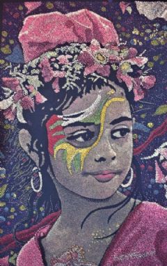 Image entitled Goa Carnival Girl