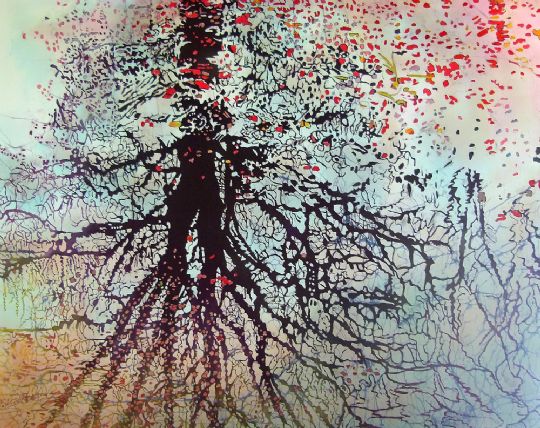 One Tree Reflection