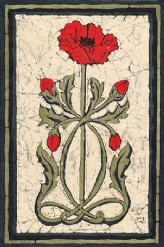 Image entitled Art Nouveau Poppy