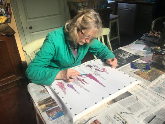 Image entitled Conny at work