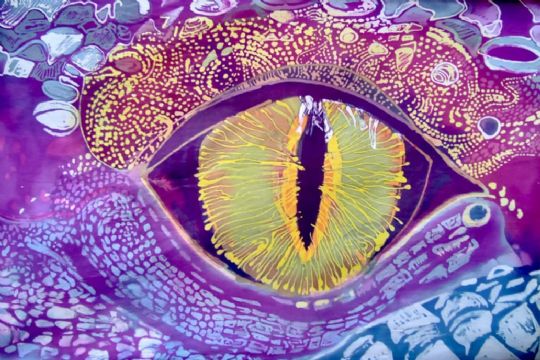Image entitled Eye of the Crocodile