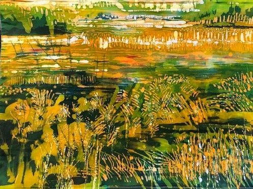 Image entitled Landschap Met riet II – Bergse Bos