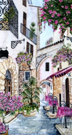 Image entitled Mediterranean Courtyard