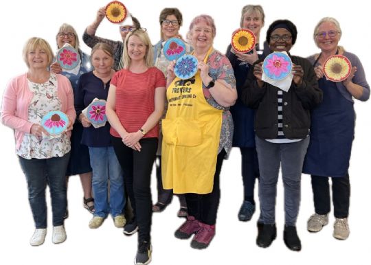 Image entitled Leek Spinners, Weavers and Dyers Workshop