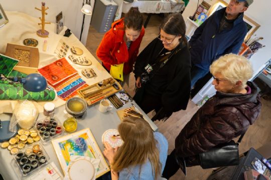 Image entitled Belper Arts Trail, Open Studio Demo