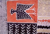 Example of African batik