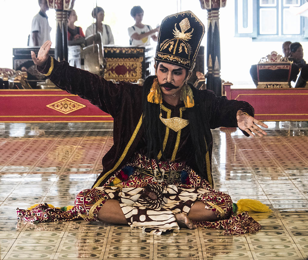 Dancer at the Jogyakarta Royal Palace